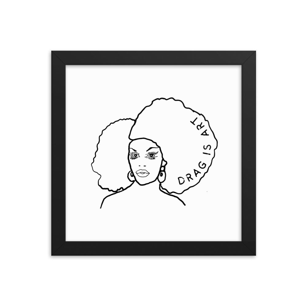 The Afro - Wall Art
