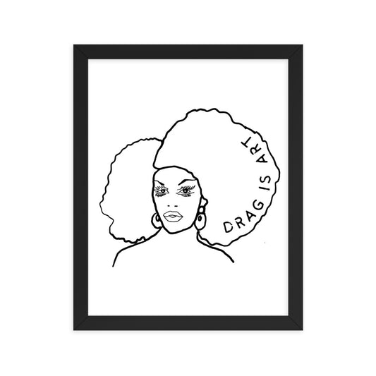 The Afro - Wall Art