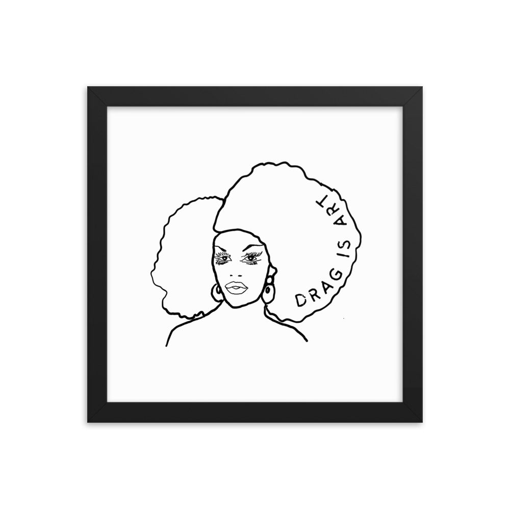 The Afro - Wall Art