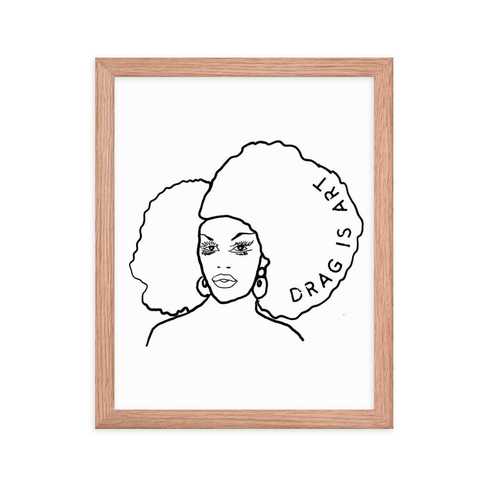 The Afro - Wall Art