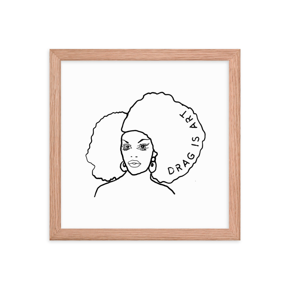 The Afro - Wall Art