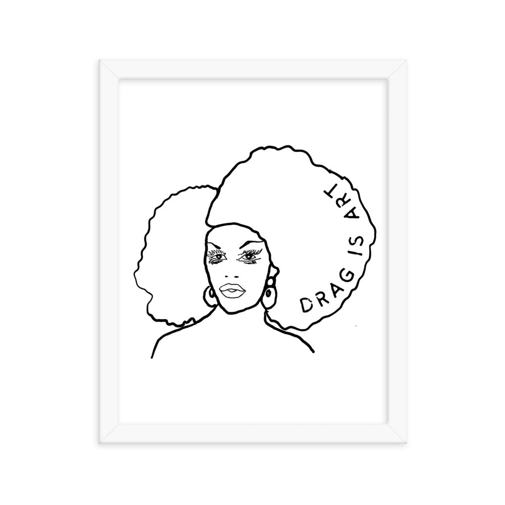 The Afro - Wall Art