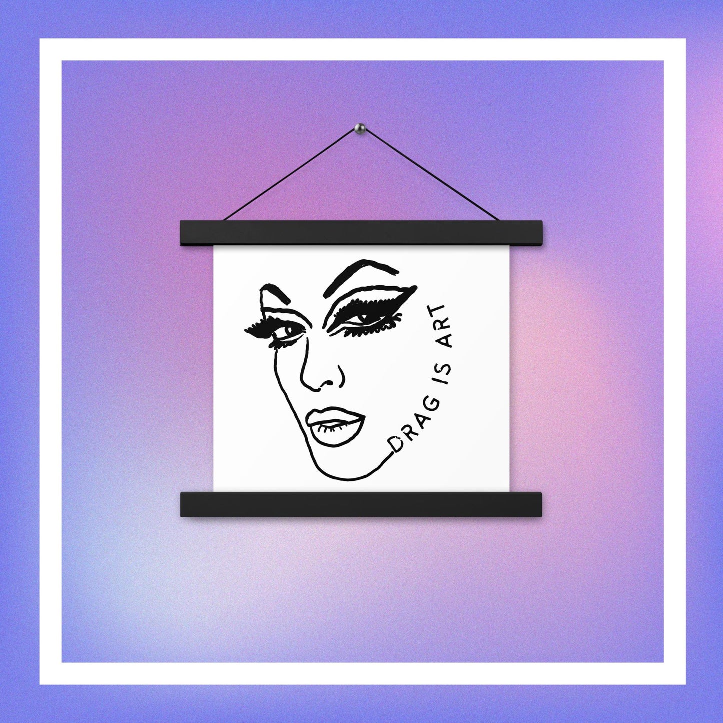 The Face - Hanging Wall Art