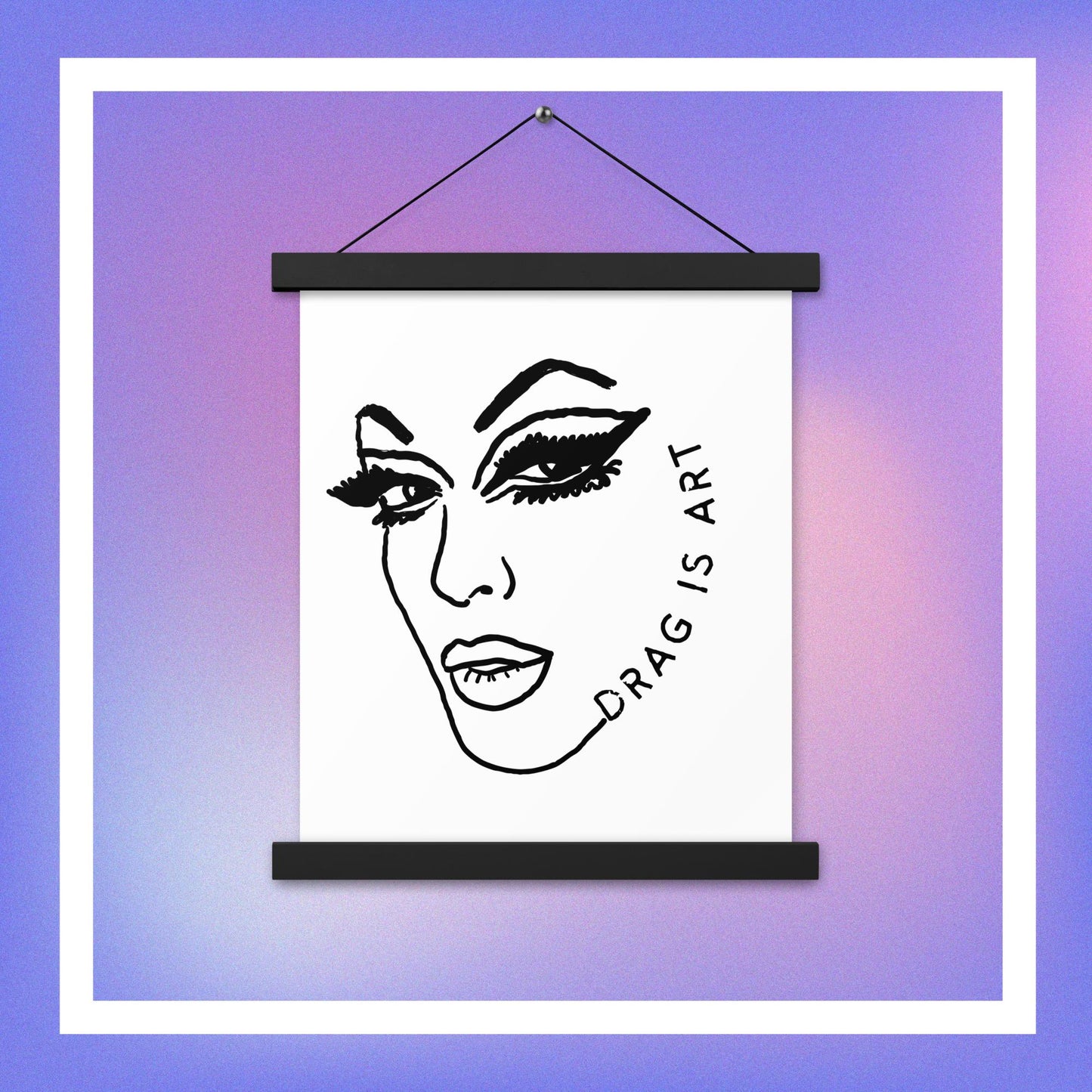The Face - Hanging Wall Art