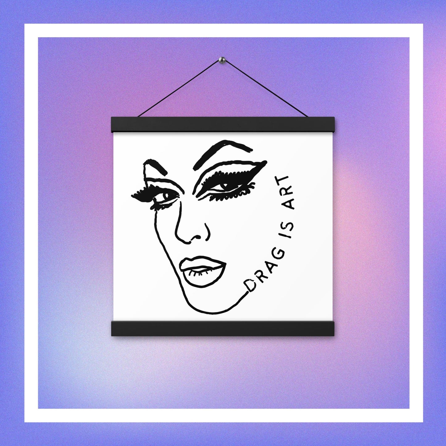 The Face - Hanging Wall Art