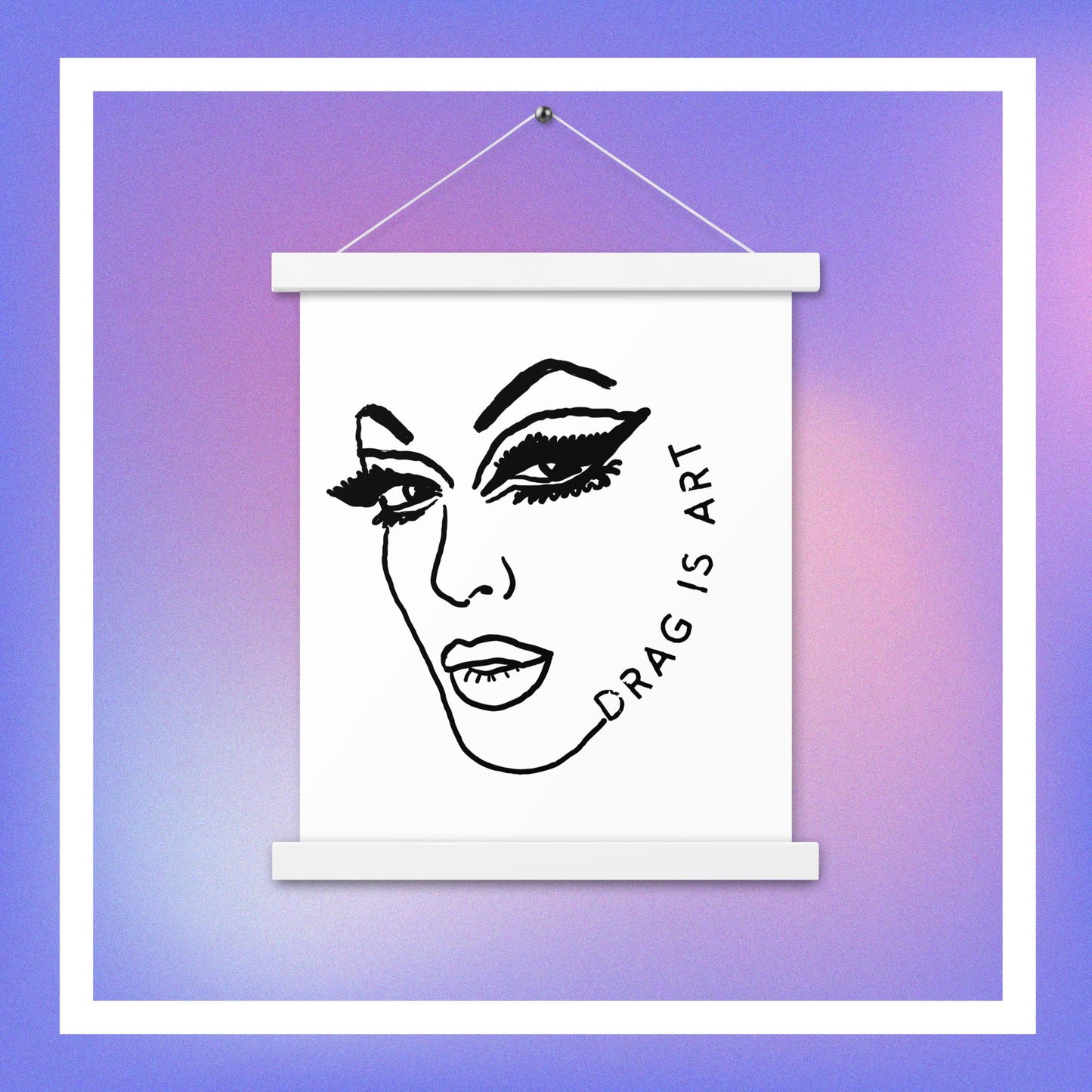 The Face - Hanging Wall Art