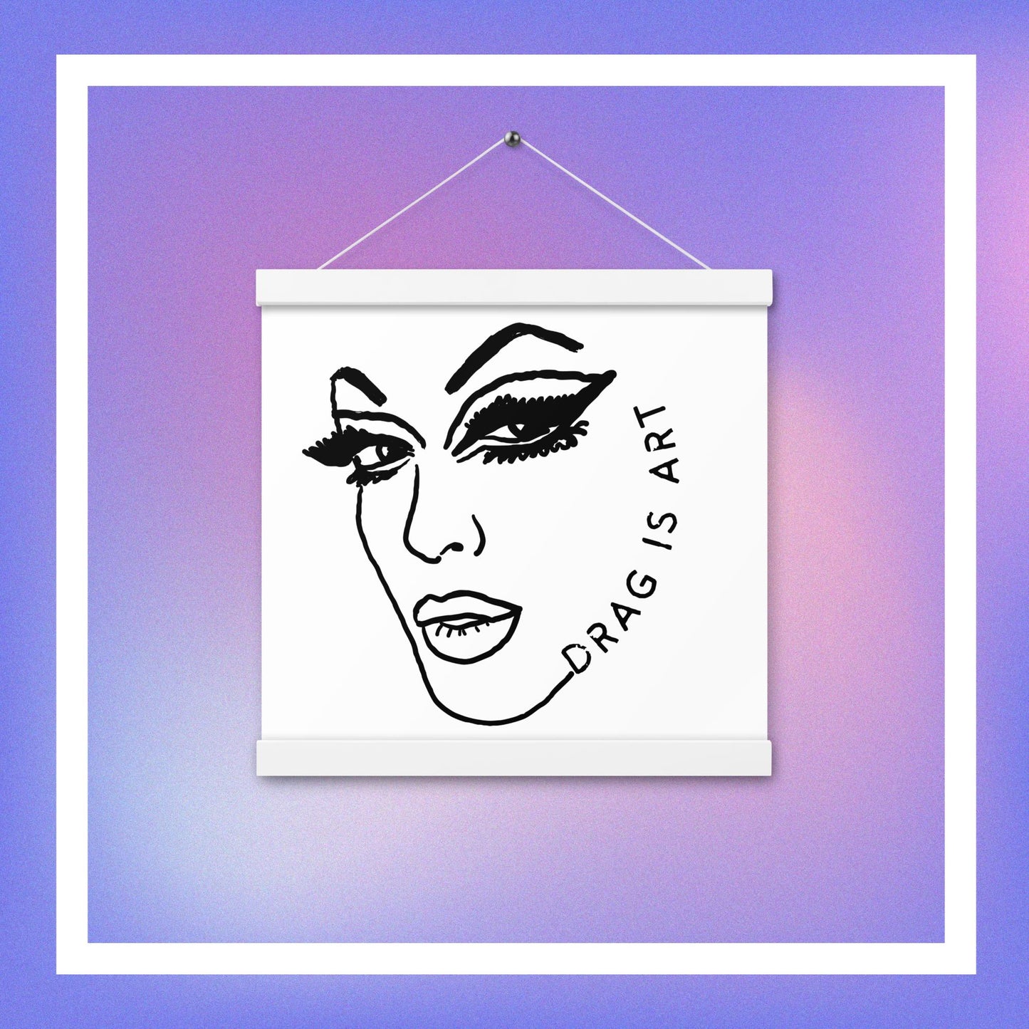 The Face - Hanging Wall Art
