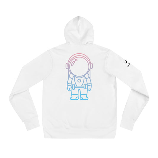 Trans-stronaut hoodie I We're here, we're not going anywhere