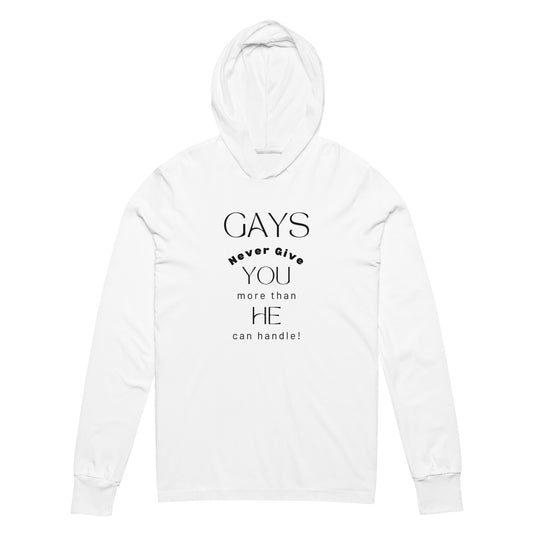 More than He can handle hooded shirt