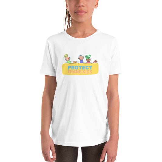 Protect Trans kids - Youth Short Sleeve T-Shirt